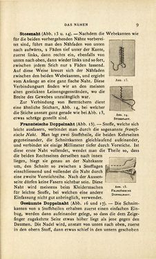 Image of the Page - 9 - in Encyclopædie der weiblichen Handarbeiten