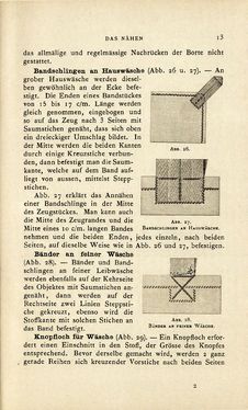 Image of the Page - 13 - in Encyclopædie der weiblichen Handarbeiten