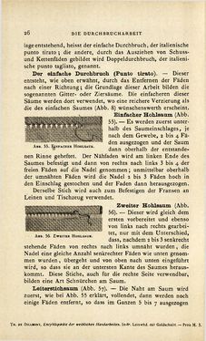 Image of the Page - 26 - in Encyclopædie der weiblichen Handarbeiten