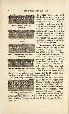 Image of the Page - 28 - in Encyclopædie der weiblichen Handarbeiten