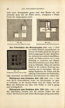 Image of the Page - 44 - in Encyclopædie der weiblichen Handarbeiten