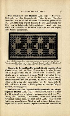 Image of the Page - 49 - in Encyclopædie der weiblichen Handarbeiten
