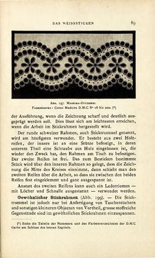 Image of the Page - 89 - in Encyclopædie der weiblichen Handarbeiten