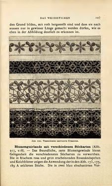Image of the Page - 105 - in Encyclopædie der weiblichen Handarbeiten