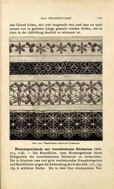 Image of the Page - 105 - in Encyclopædie der weiblichen Handarbeiten