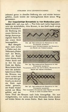 Image of the Page - 147 - in Encyclopædie der weiblichen Handarbeiten