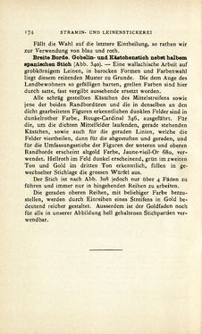 Image of the Page - 174 - in Encyclopædie der weiblichen Handarbeiten