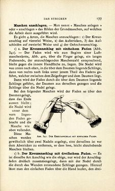 Bild der Seite - 177 - in Encyclopædie der weiblichen Handarbeiten