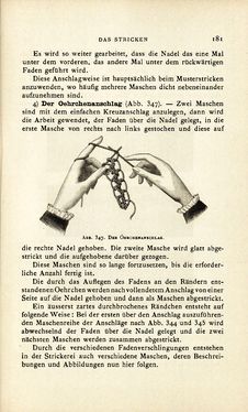 Image of the Page - 181 - in Encyclopædie der weiblichen Handarbeiten