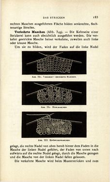 Image of the Page - 183 - in Encyclopædie der weiblichen Handarbeiten