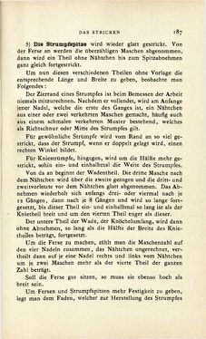 Bild der Seite - 187 - in Encyclopædie der weiblichen Handarbeiten