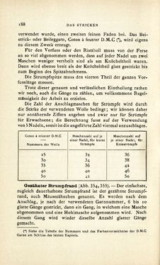 Image of the Page - 188 - in Encyclopædie der weiblichen Handarbeiten