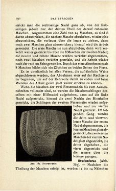Image of the Page - 190 - in Encyclopædie der weiblichen Handarbeiten