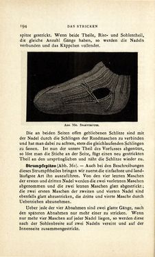 Image of the Page - 194 - in Encyclopædie der weiblichen Handarbeiten