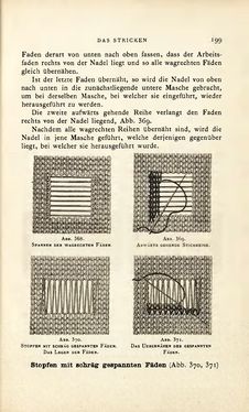 Image of the Page - 199 - in Encyclopædie der weiblichen Handarbeiten