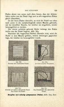 Image of the Page - 199 - in Encyclopædie der weiblichen Handarbeiten