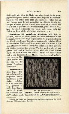 Bild der Seite - 201 - in Encyclopædie der weiblichen Handarbeiten