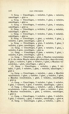 Image of the Page - 206 - in Encyclopædie der weiblichen Handarbeiten