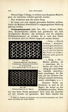 Image of the Page - 210 - in Encyclopædie der weiblichen Handarbeiten