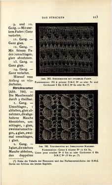 Image of the Page - 213 - in Encyclopædie der weiblichen Handarbeiten