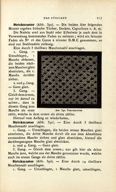 Image of the Page - 217 - in Encyclopædie der weiblichen Handarbeiten