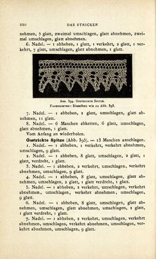 Image of the Page - 220 - in Encyclopædie der weiblichen Handarbeiten