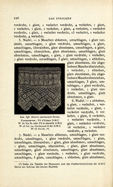 Image of the Page - 226 - in Encyclopædie der weiblichen Handarbeiten