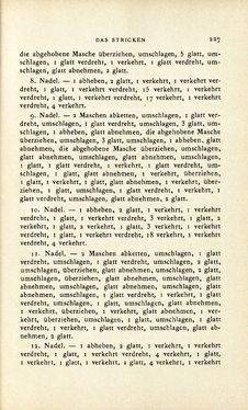 Image of the Page - 227 - in Encyclopædie der weiblichen Handarbeiten