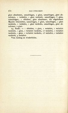 Image of the Page - 230 - in Encyclopædie der weiblichen Handarbeiten