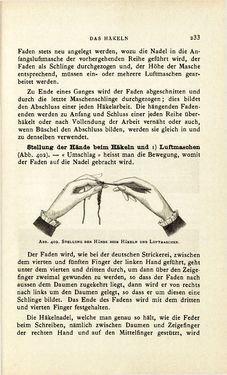 Image of the Page - 233 - in Encyclopædie der weiblichen Handarbeiten