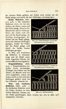 Image of the Page - 239 - in Encyclopædie der weiblichen Handarbeiten