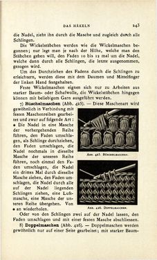 Image of the Page - 243 - in Encyclopædie der weiblichen Handarbeiten