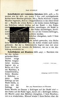 Image of the Page - 245 - in Encyclopædie der weiblichen Handarbeiten