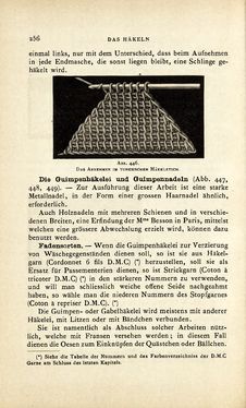 Image of the Page - 256 - in Encyclopædie der weiblichen Handarbeiten