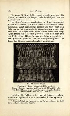 Image of the Page - 260 - in Encyclopædie der weiblichen Handarbeiten