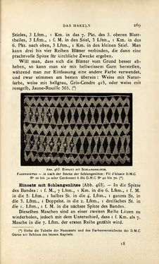 Image of the Page - 269 - in Encyclopædie der weiblichen Handarbeiten