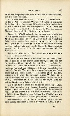 Bild der Seite - 285 - in Encyclopædie der weiblichen Handarbeiten