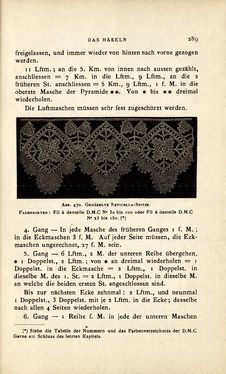 Image of the Page - 289 - in Encyclopædie der weiblichen Handarbeiten