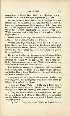 Image of the Page - 305 - in Encyclopædie der weiblichen Handarbeiten