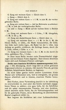 Image of the Page - 311 - in Encyclopædie der weiblichen Handarbeiten