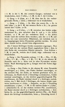 Image of the Page - 315 - in Encyclopædie der weiblichen Handarbeiten