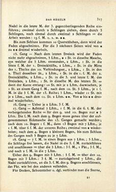 Image of the Page - 317 - in Encyclopædie der weiblichen Handarbeiten