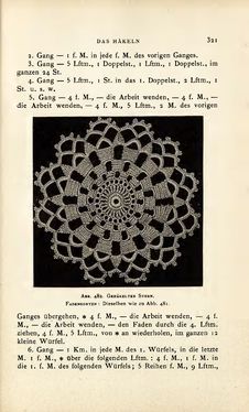 Image of the Page - 321 - in Encyclopædie der weiblichen Handarbeiten