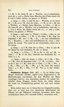 Image of the Page - 322 - in Encyclopædie der weiblichen Handarbeiten