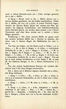 Image of the Page - 327 - in Encyclopædie der weiblichen Handarbeiten