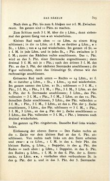 Image of the Page - 329 - in Encyclopædie der weiblichen Handarbeiten