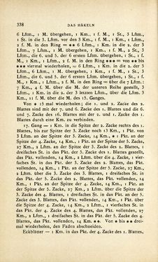 Image of the Page - 338 - in Encyclopædie der weiblichen Handarbeiten