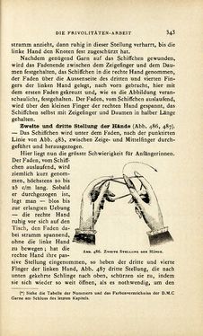 Image of the Page - 343 - in Encyclopædie der weiblichen Handarbeiten