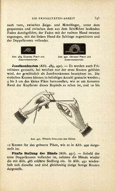 Image of the Page - 345 - in Encyclopædie der weiblichen Handarbeiten