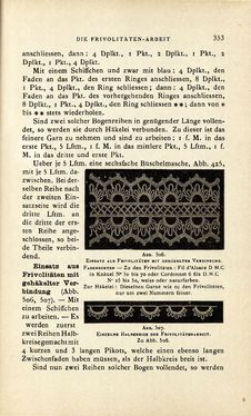 Image of the Page - 353 - in Encyclopædie der weiblichen Handarbeiten